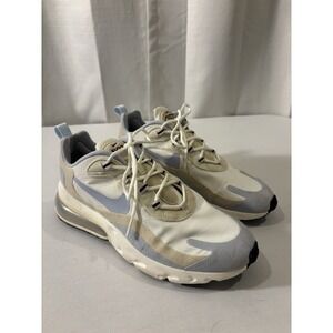 Nike Air Max 270 React CT1287-100 White Fossil Running Shoes Sneakers‎ Women 8.5
